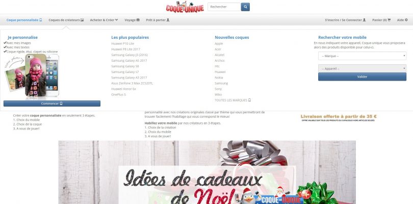 Coque-unique des coques personnalisées à votre image