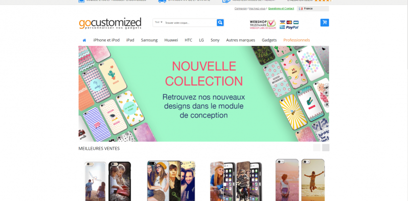 [Gocustomized] Des coques personnalisées pas cher