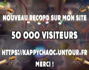 Kappychaoc le site c’est désormais 50 000 visiteurs !