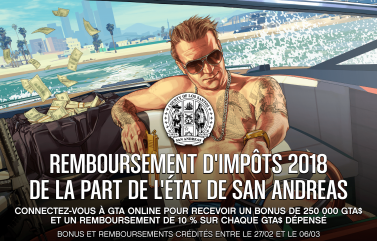 GTA V : il est encore temps de se faire rembourser ses impôts