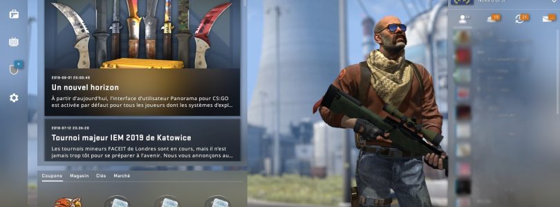CS:GO : nouvelle UI et nouvelle caisse pour le célèbre jeu de Valve