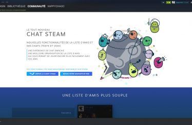 Steam : une mise à jour qui fait du bien !