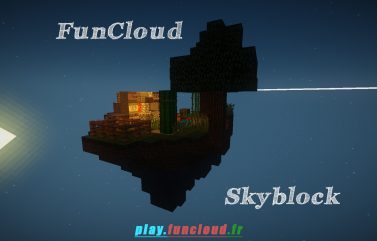 FunCloud : un serveur Minecraft où créer votre propre île et vivre une merveilleuse aventure !