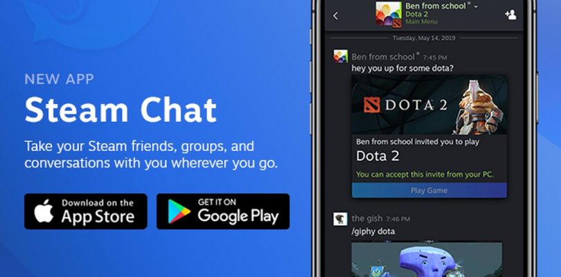 Steam Chat : la nouvelle application made in Valve