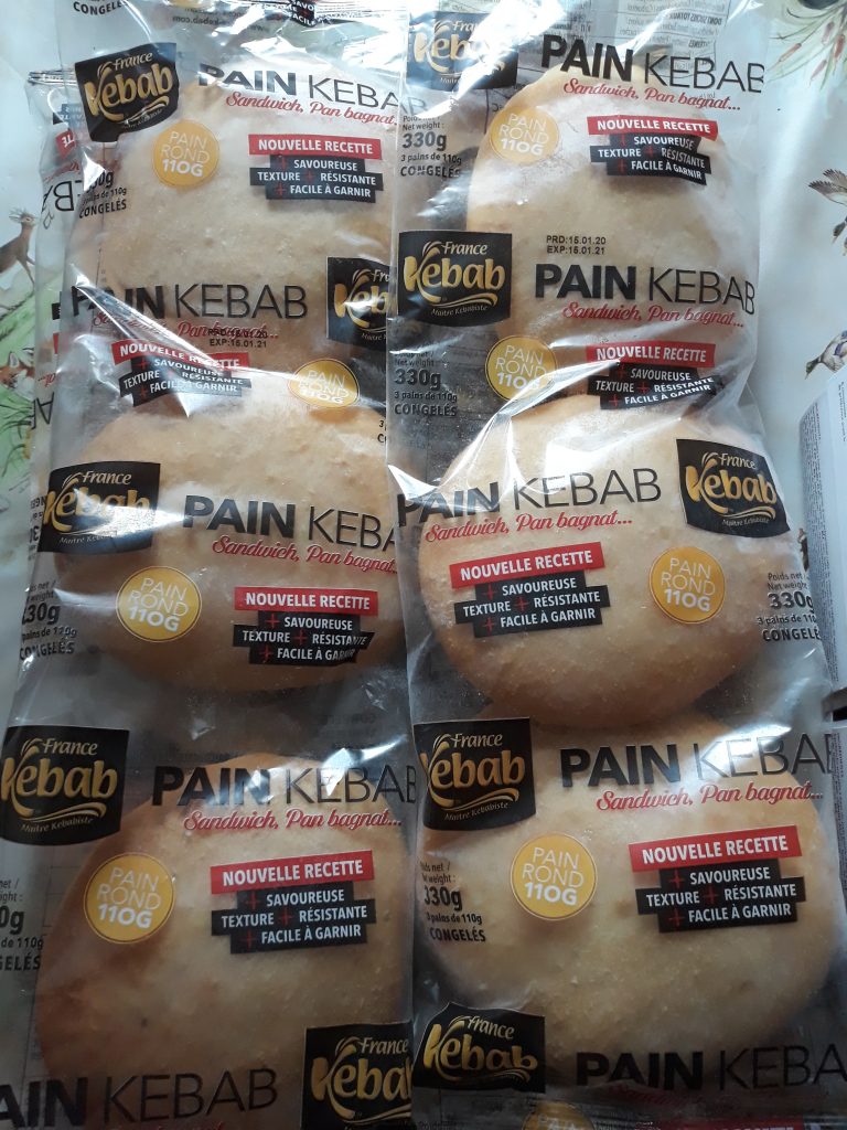 Pain pour Kebab à faire soi même.