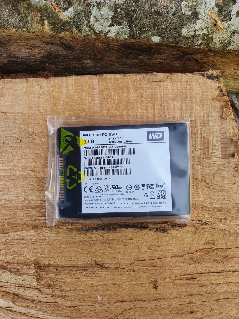 Western Digital le modèle Blue SSD