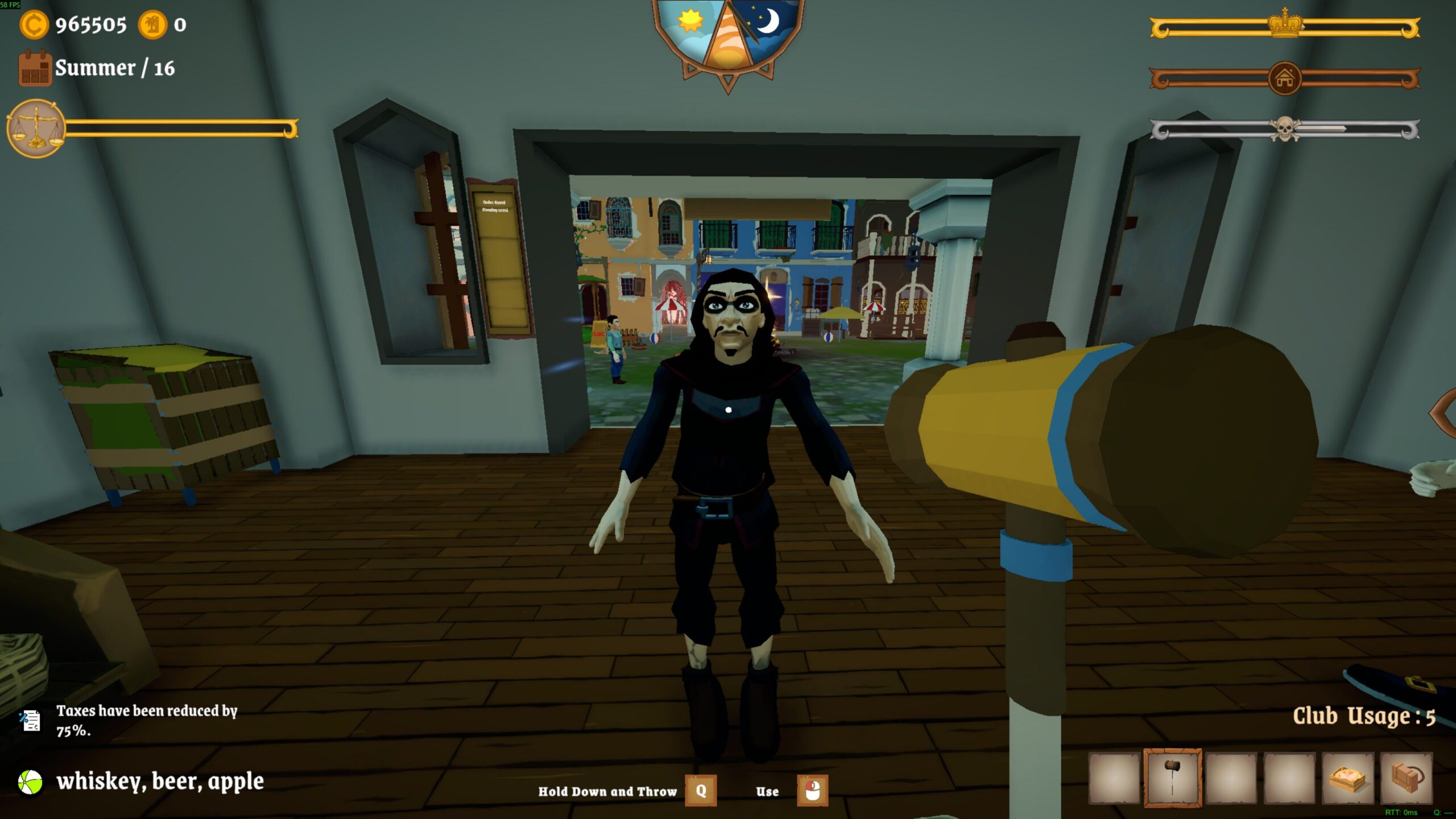 Island Market Simulator